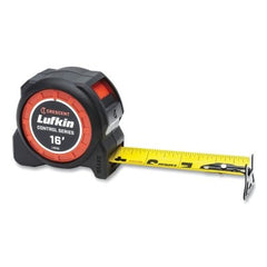 Crescent Lufkin L1016C-02 Command Control Series Tape Measure 1-3/16 in x 16 ft Yellow Clad