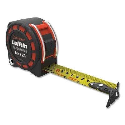 Crescent Lufkin L1125CME-02 Shockforce Nite Eye Dual-Sided Tape Measure 1-3/16 inches W x 25 feet L CME Blade