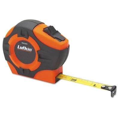 Crescent Lufkin PHV1035CMEN P1000 Series Measuring Tape 3/4 In x 16 Ft Hi-Viz Orange/Yellow