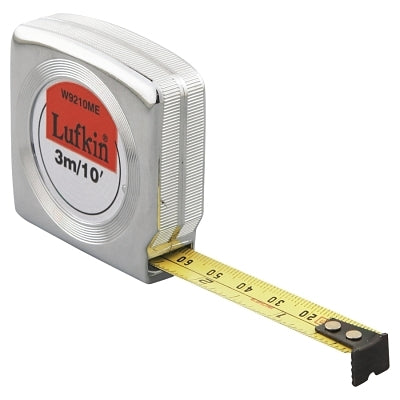 Crescent Lufkin W9210ME Mezurall Measuring Tapes 1/2 in x 10 ft Inch/Metric