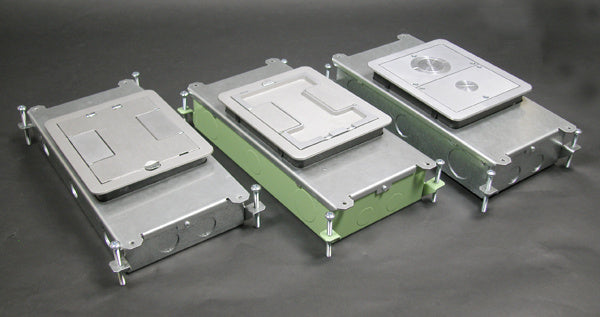 Legrand-Wiremold RFB2 Steel Recessed Floor Box