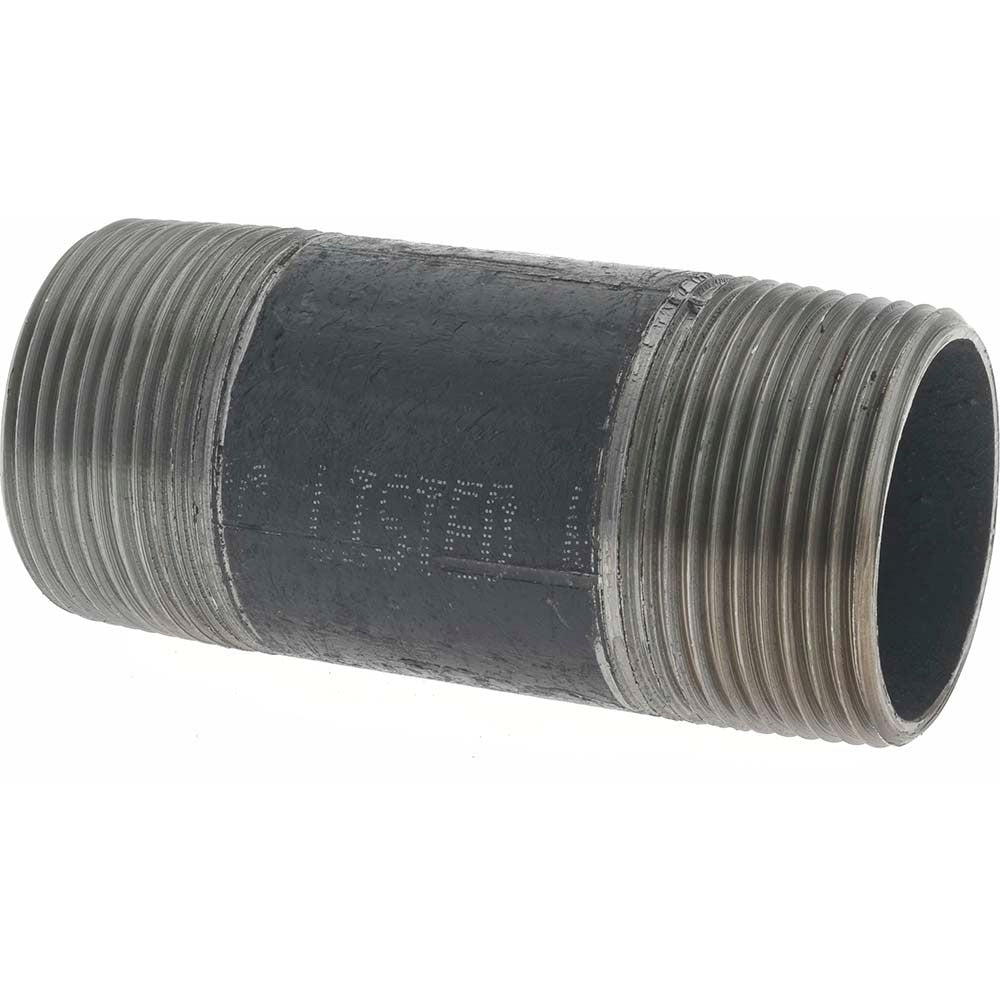 VALUE COLLECTION Value Collection NB07035 Black Steel Pipe Nipple Sch 40