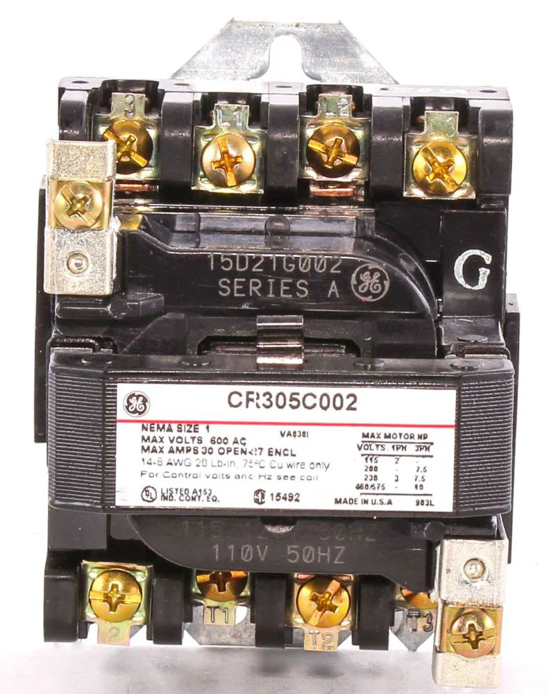 GENERAL ELECTRIC CR305C002 CONTACTORS