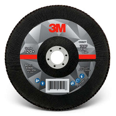 3M 7100178089 Flap Disc 769F 120+ 7 in x 7/8 in