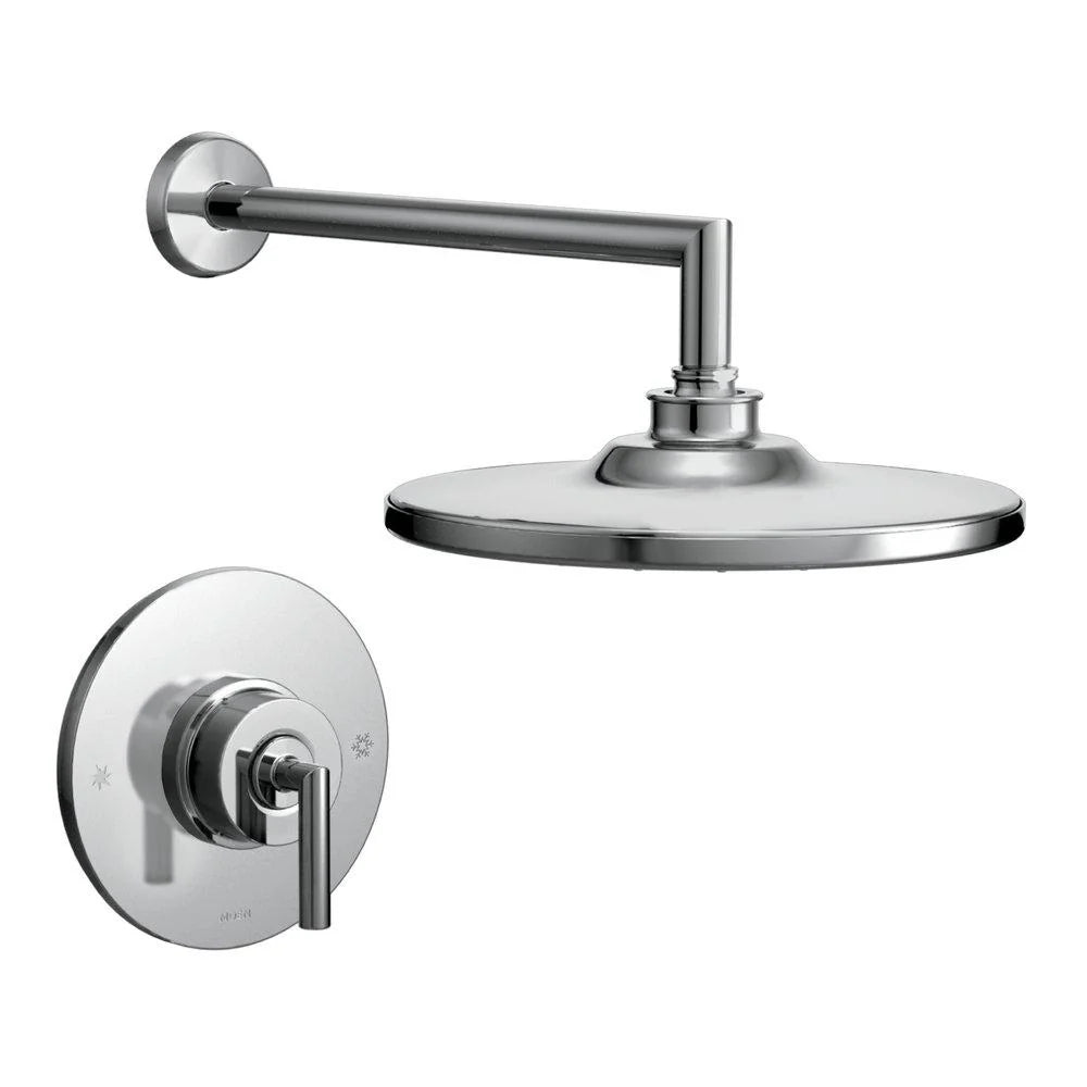 Moen TS22002EP Arris One Handle Single Function Shower Faucet in Chrome (Trim Only)