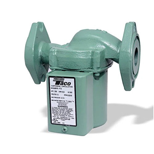 Taco 005-F2-2IFC Cast Iron Circulator Pump with Integral Flow Check 1/35 HP