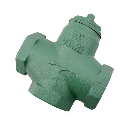 Taco 222-6 Flo-Chek Valve 1-1/2 in. Cast Iron IPS Universal Flow Check Valve