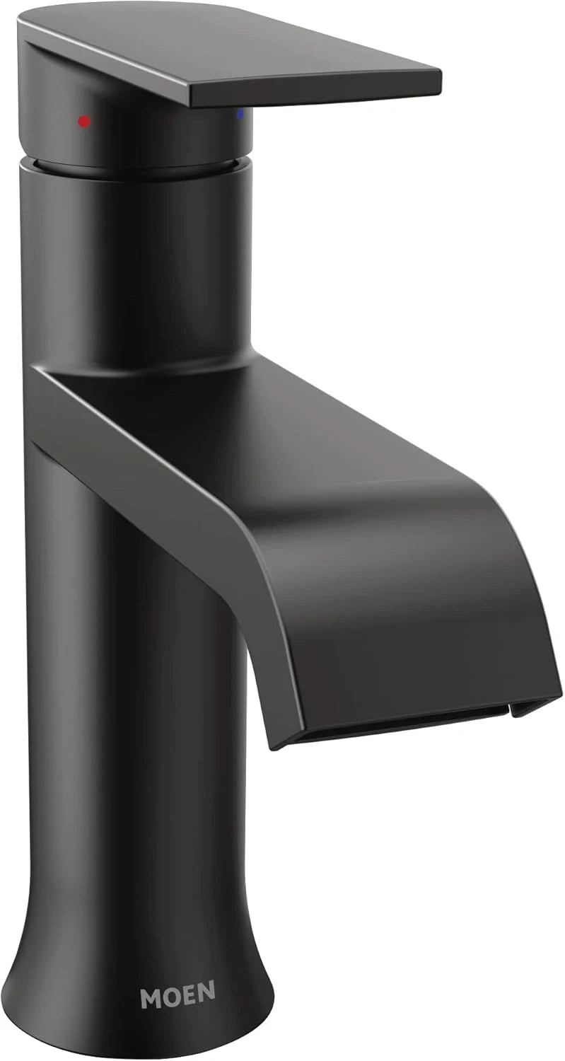MOEN Moen 6702BL Genta LX name bathroom sink faucet with optional deck plate