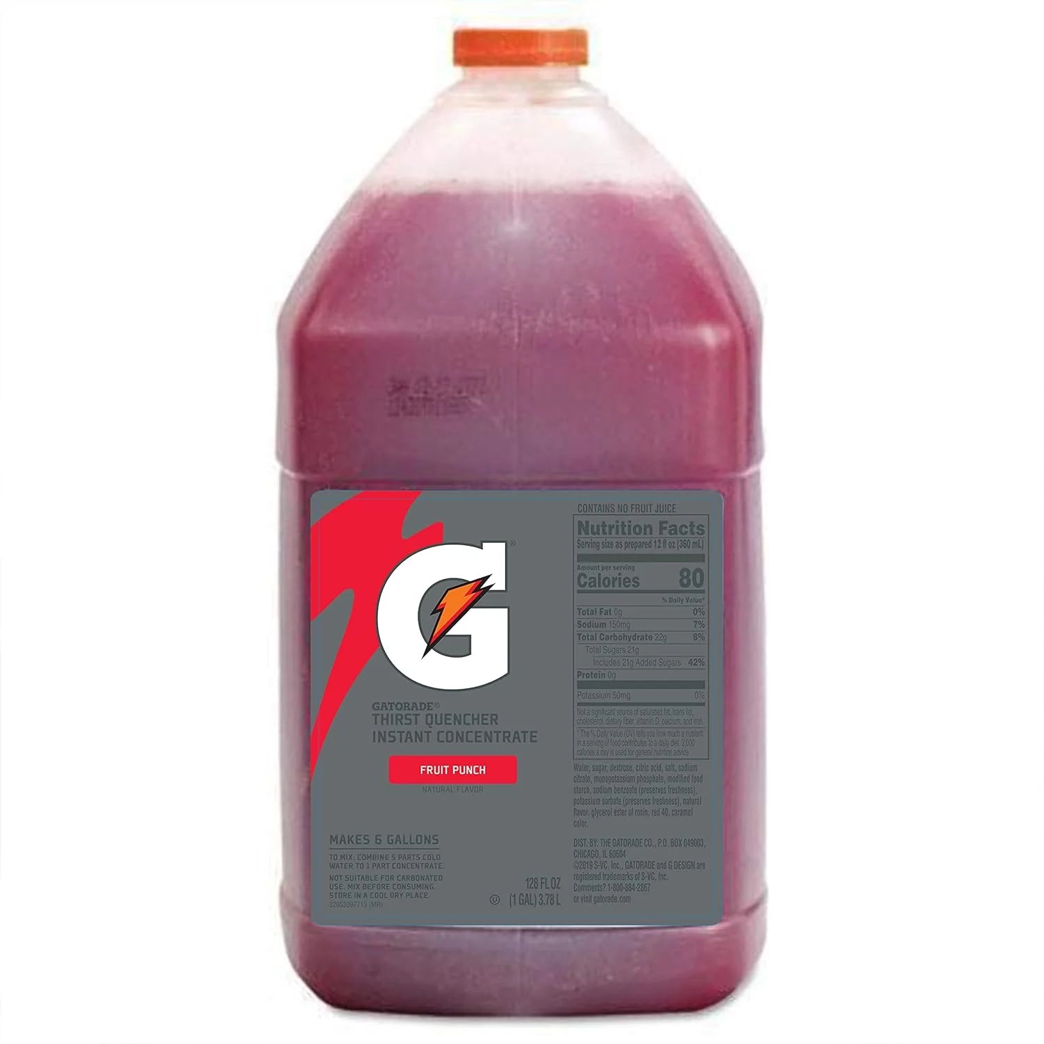 GATORADE Gatorade - 33977 - Concentrate Fruit Punch, 768 Ounce (Pack of 4)