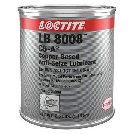 Loctite 234204 LB 8008 C5-A Copper Based Anti-Seize Lubricant 2.5 lb Can