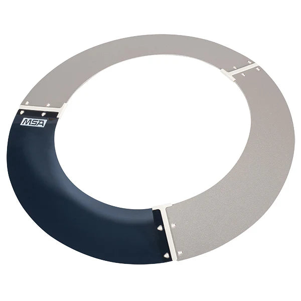 MSA MSA 802975 V-Gard Full Brim Hard Hat with Fas-Trac III Suspension Standard Size