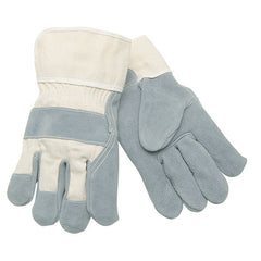 MCR Safety 1400XL Leather Palm Gloves, Cowhide, XL, PK12