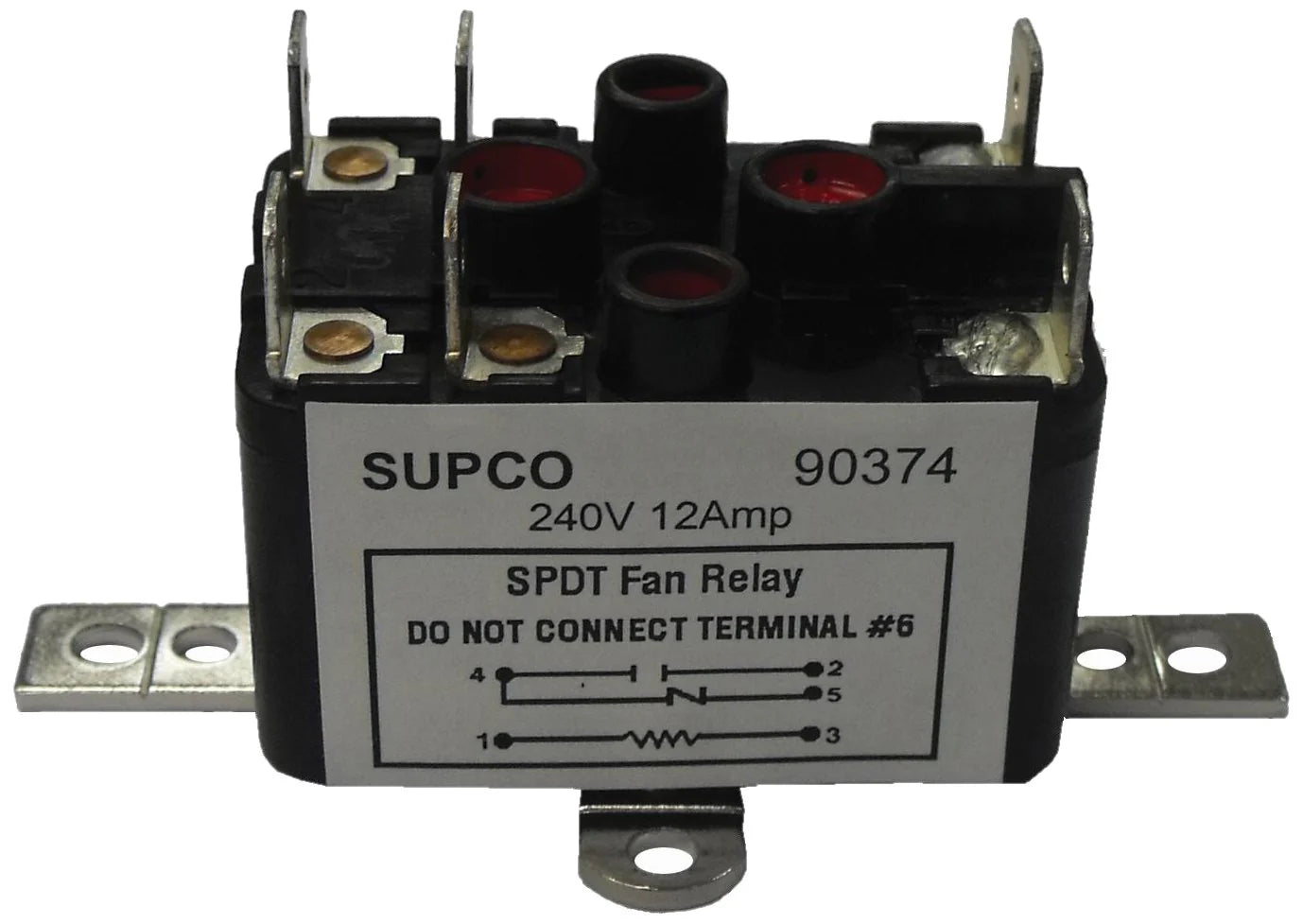 SUPCO Supco 90380 General Purpose Fan Relay Spdt 24V Coil