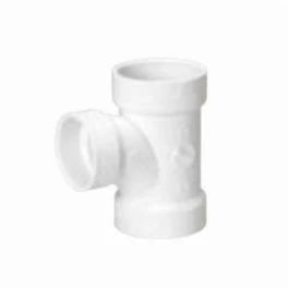 MUEL 05763 PVC DWV Reducing Sanitary Tee 3 x 3 x 2 Inch