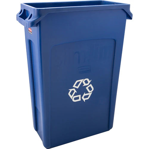 RUBBERMAID RBMDFG354007BLUE WASTE RECEPTACLES