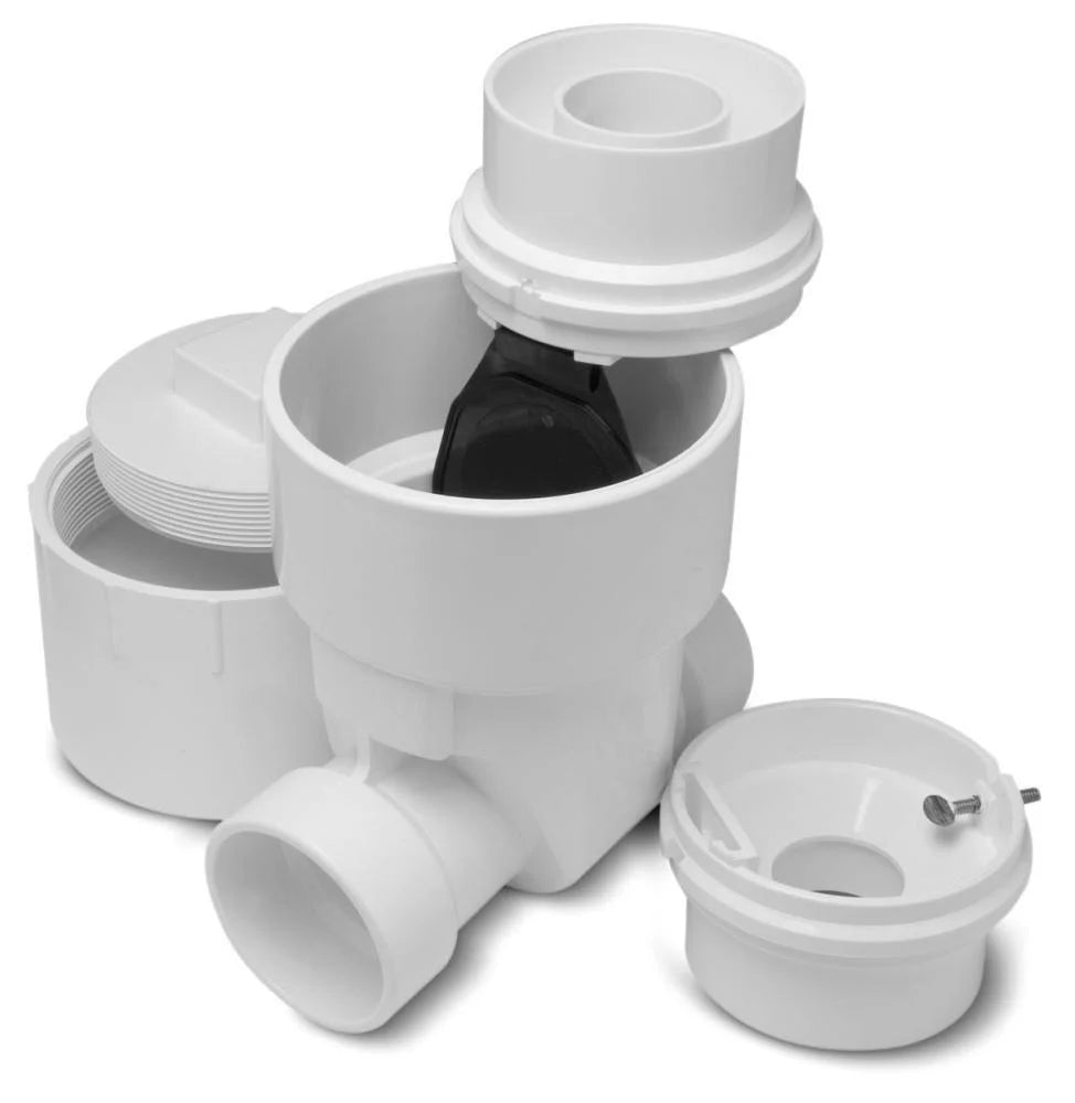 RECTORSEAL Rectorseal 97024 Extendable Backwater Valve 4 Inch Pvc