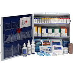 First Aid Only 90575 3 Shelf First Aid ANSI B Metal Cabinet with Meds