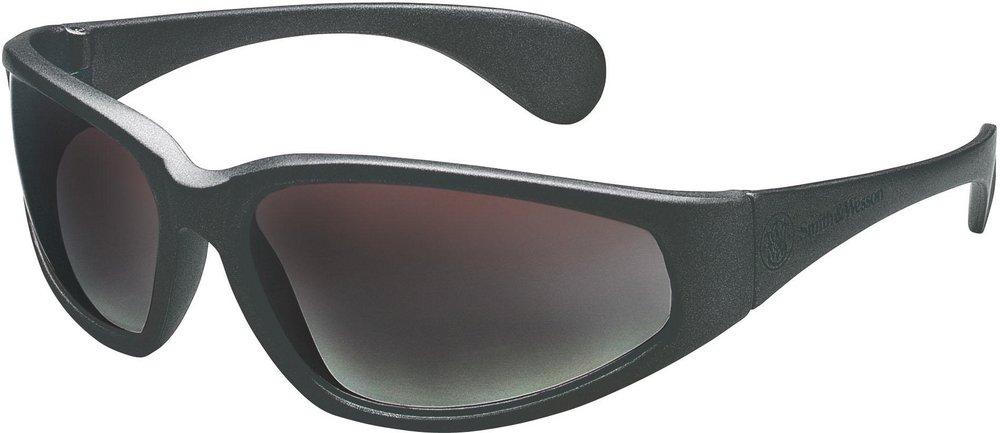 KleenGuard 19859 Smith & Wesson 38 Smoke Lens Black Frame Safety Glasses