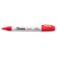 Marking Pens PTMPR Paint Marking Pen Medium Red 1 Each