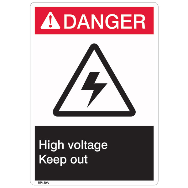 SAFETY RP139A SIGNS AND SIGN HOLDERS