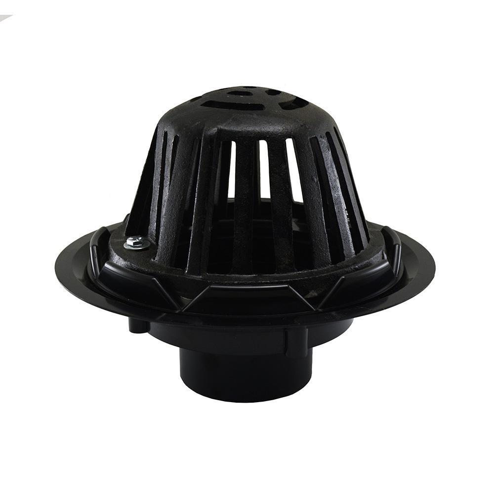 Jones Stephens R18007 3 In. ABS Roof Drain with Cast Iron Dome