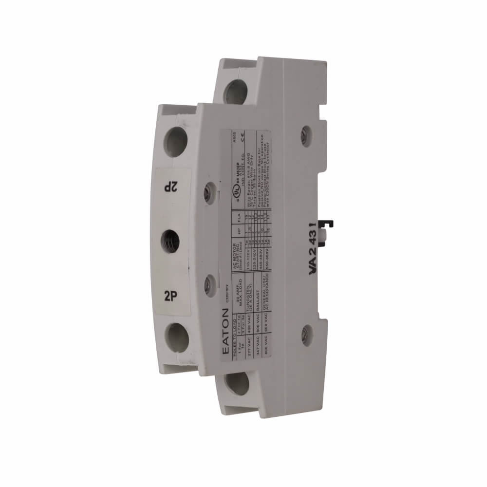 EATON EATON C320PRP2 POLE PWR CONTACTOR 2-POLE POWER POLE ADDER