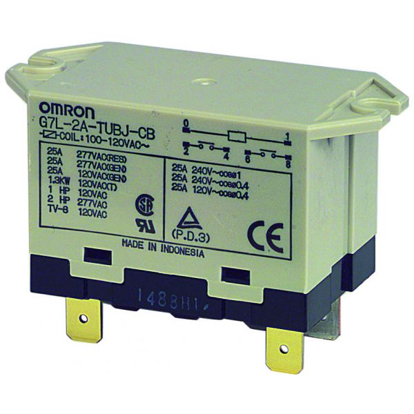 24V SPST-N/O Omron Relay