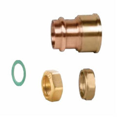 Caleffi NA20976 Valve Fitting For Use With 548/5495 Series Union 1-1/4 in Press Hydro Separator