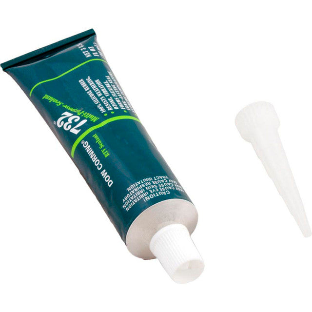 DOW Corning DC-732-WHT-3 Silicone Sealant 3oz Tube White