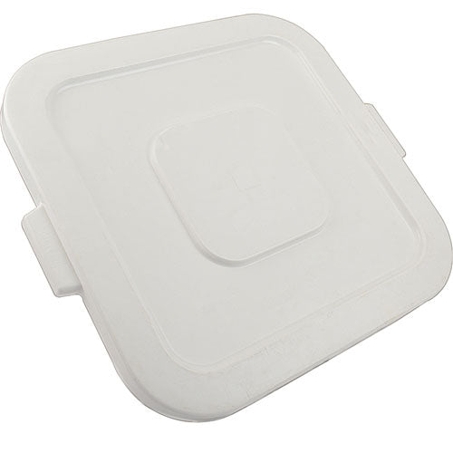 Lid Waste Receptacle 32 Gallon White 8405417 for Mavrik