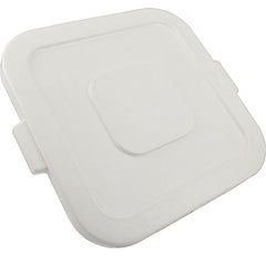 Lid Waste Receptacle 32 Gallon White 8405417 for Mavrik