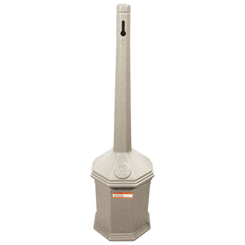 Cigarette Receptacle Beige Poly 1 Gal Pail Liner 1412038 for Mavrik