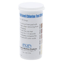 Chlorine Test Strips High 100 for Mavrik 1421556