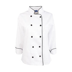 KNG 2XL Ladies Chef Coat Executive Long Sleeve for Mavrik 18792XL