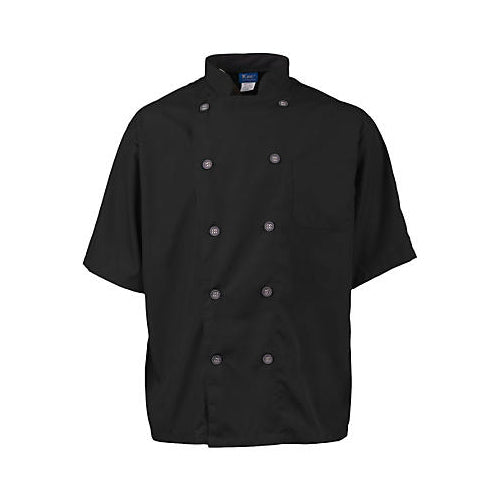 KNG Active Chef Coat Sm Black/Slate for Mavrik 2124BKSLS