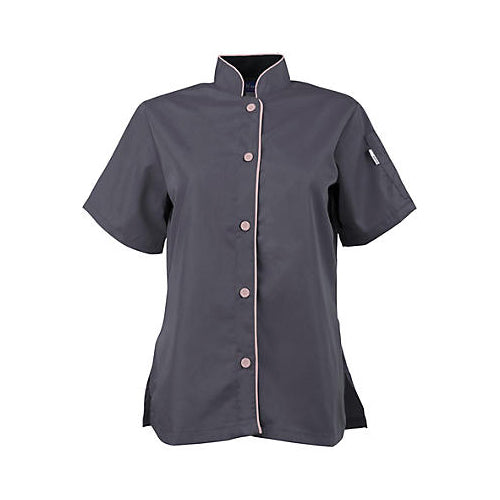 Womens Slate/Pink Chef Shirt 2127SLPKM for Mavrik 2127SLPKM