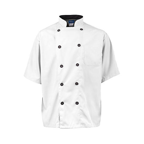 KNG Active Chef Coat 3XL for Mavrik 2124WHBK3XL