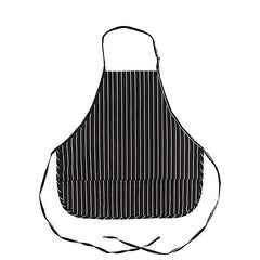 KNG Bib Apron Rounded Striped 3 Pocket for Mavrik 2119CKS