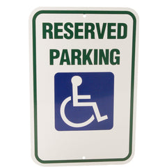 SIGN RESERVED PARKING 12X18 for Mavrik 2801212