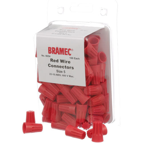 Nuts, Wire - Red (100/Pkg) for Mavrik 281642