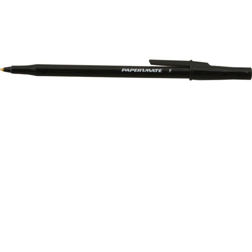 Round Stick Pen Fine Black 12-Pack 1391081 for Mavrik