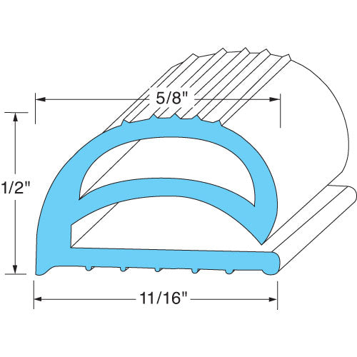 Gasket Compression Per Foot 741135 for Mavrik 741135