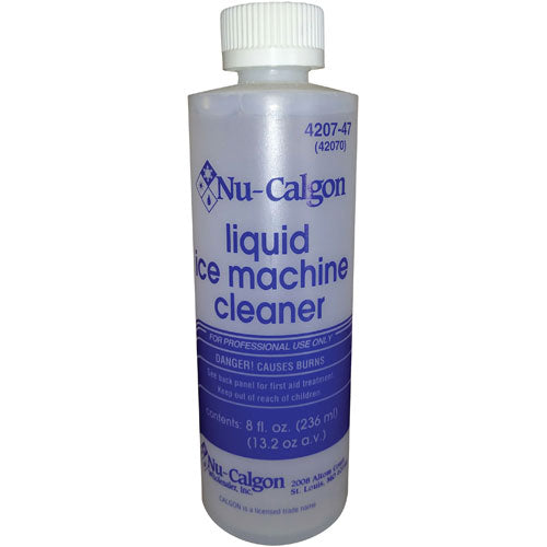 Liquid Ice Machine Cleaner 8oz 8009885 for Nu-Calgon