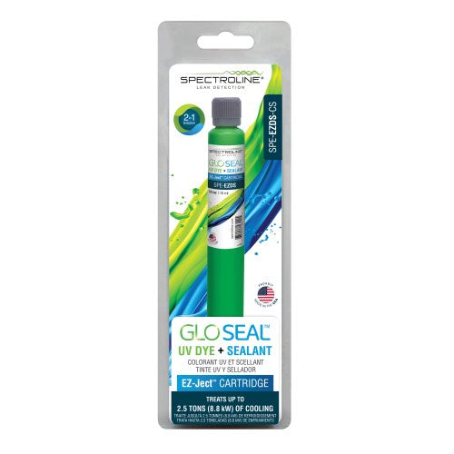 Spectroline SPE-EZDS-CS GLO Seal Fluorescent Dye + Sealant with EZ-Ject Cartridge