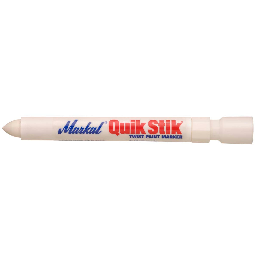 Markal 061051 Quik Stik Solid Paint Crayon - White