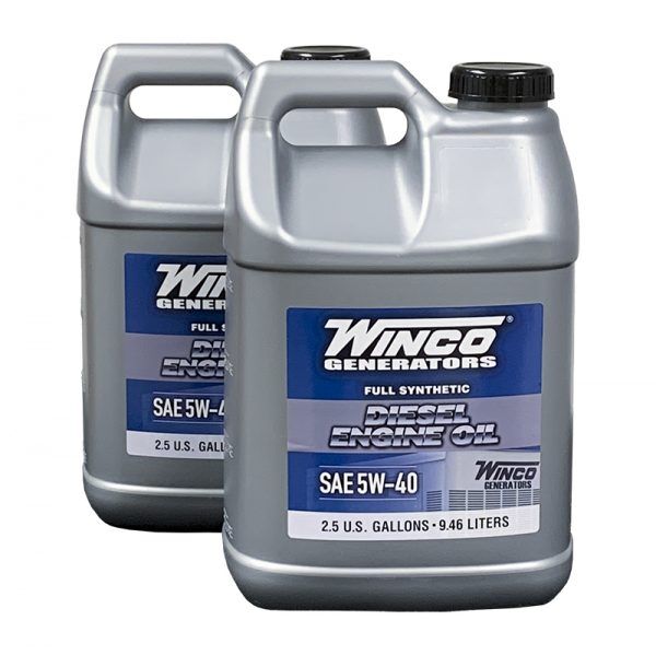 Winco 300515-425 OIL, 5W-40 FULL SYNTHETIC HEAVY-DUTY OIL (2.5 GAL CONTAINER/ 2 PER CASE)