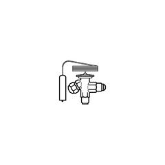 Danfoss 068Z3211 TE2 Thermostatic Expansion Valve | R22/R407C | -40 to 10°C