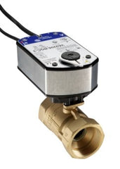 Johnson Controls VG1241DR+938BAA Two-Way Brass Ball Valve NPT Connections with Electric Actuator