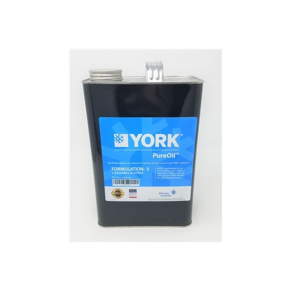 York 011-00948-000 TYPE V OIL, qty 4, 1 GALLONS