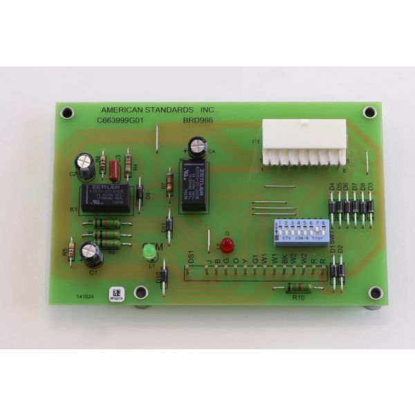 Trane BRD0986 Integrated Motor Control Board for HVAC Systems